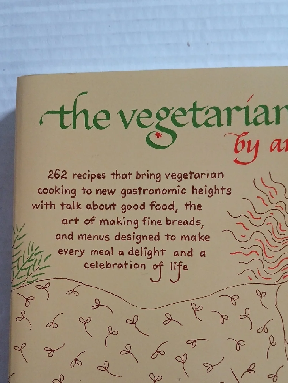 Vintage 70's The Vegetarian Epicure by Anna Thomas Paperback Vintage Books